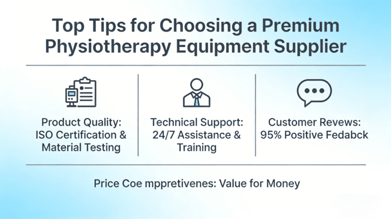 7 Key Factors to Choose a Top Physiotherapy Device Supplier