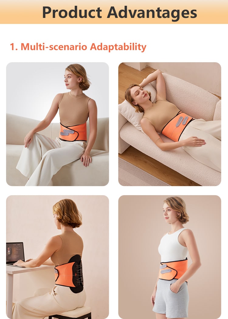 Lumbar support belt
