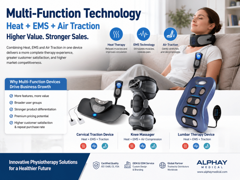 How Multi-Function Technology (Heat + EMS + Air Traction) Increases Product Value and Sales